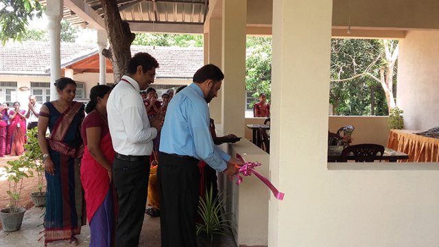 පෝෂණ මන්දිරය විවෘත කිරීම